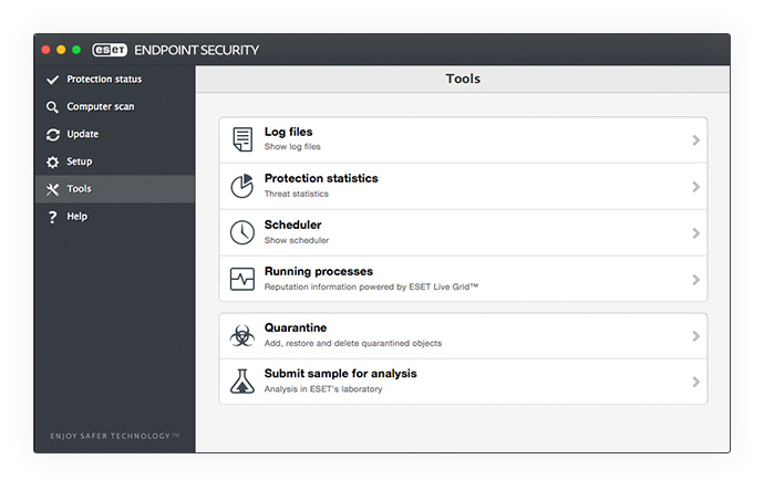 ESET Endpoint Security for OS X - Setup