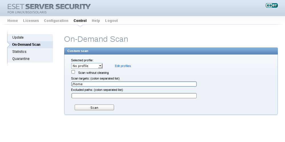 ESET File Security for Microsoft Windows Server - Tools